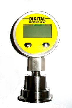 Digital Pressure Gauge with Hygienic Type Process Connection