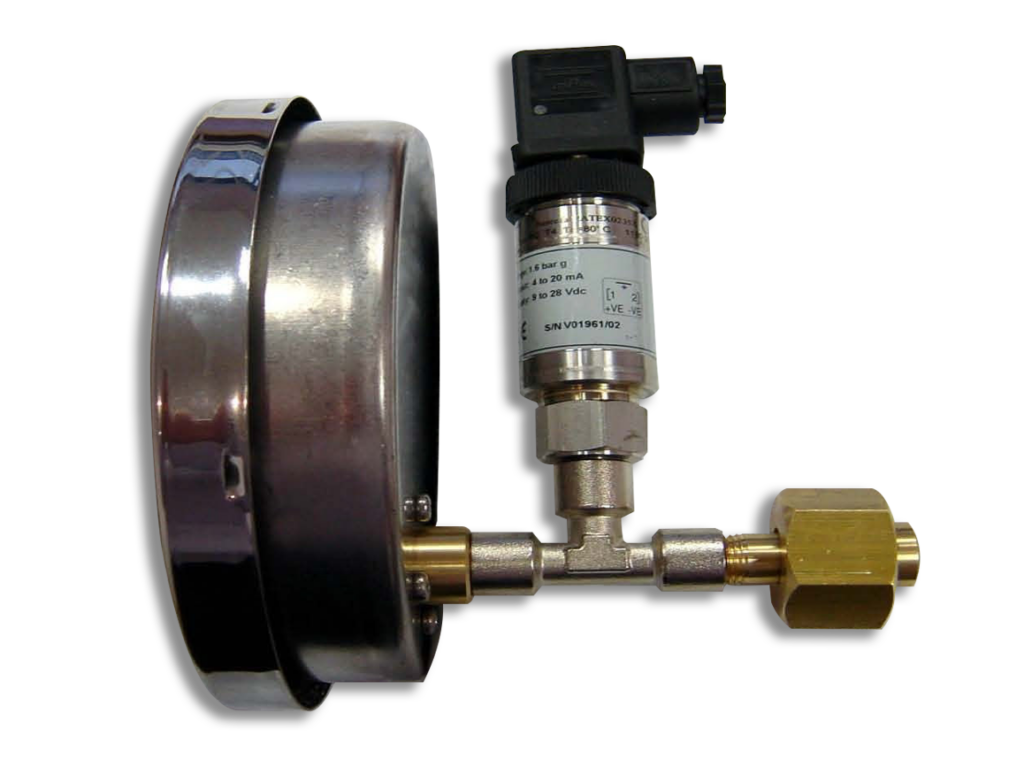 Tank Contents Gauge Direct Acting with 420mA TX TJ Williams Ltd