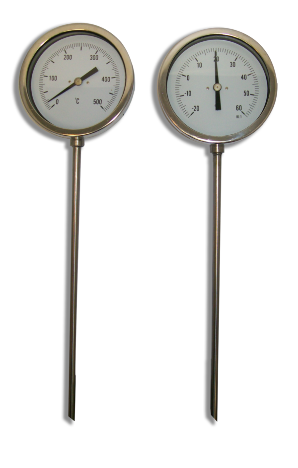 Heavy Duty Stainless Steel Bimetal Thermometer by TJ Williams