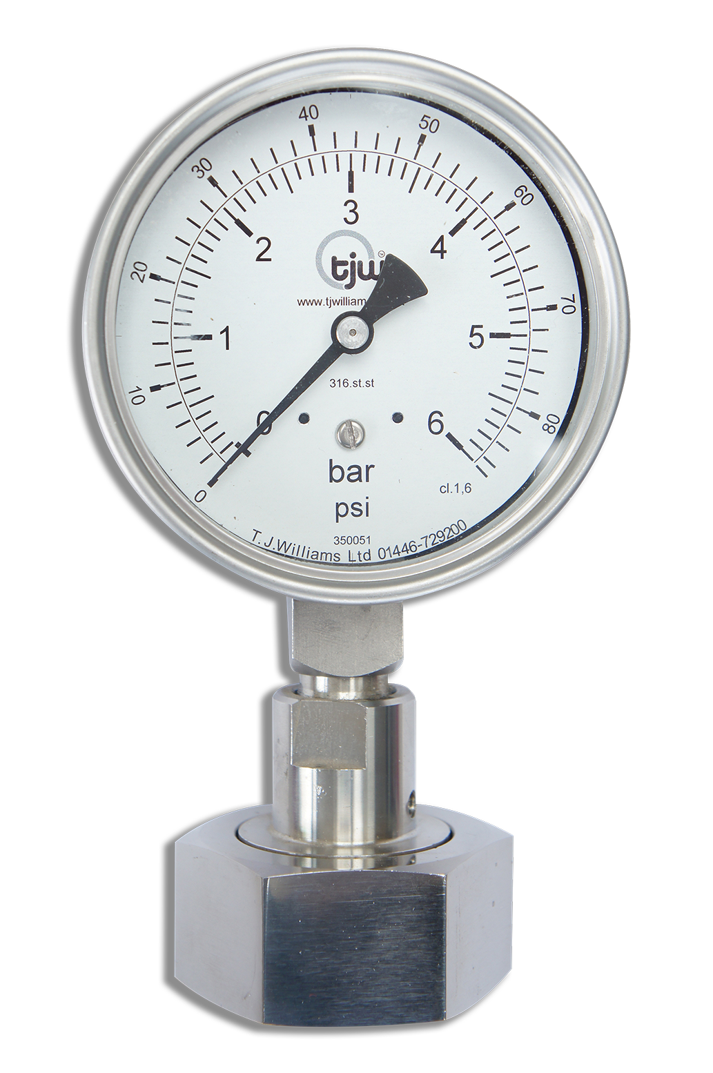 Diaphragm Barrier Seal – With Hygienic Type Process Connection