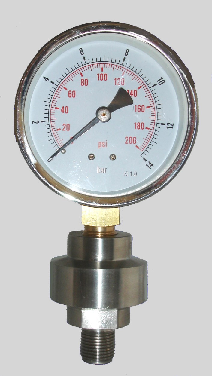 Gauge with Welded Seal